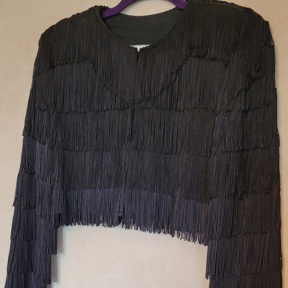 Amazing Fringe Jacket Exceptional Condition - image 1